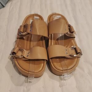 The Dolce Vita Cici Blush Stella Buckled Platform Slide Sandals (5)